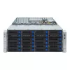 4U stovo serveris GIGABYTE S453-S70-AAV1 — dviejų lizdų LGA4677, DDR5, 16 DIMM, 38× 2,5 col./M.2, 1600 W pertekliniai maitinimo šaltiniai (80 PLUS Titanium)