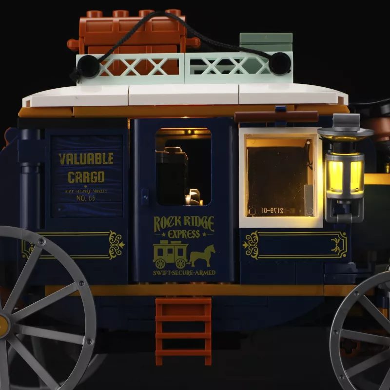 Treasure Stagecoach, konstrukcinis žaislas