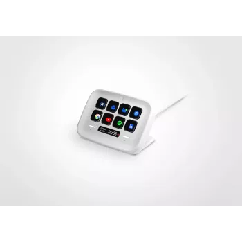 „Stream Deck Neo“ Elgato 10 mygtukų programuojamas valdiklis baltas
