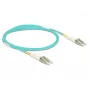 Optical Fibre kabelis DeLOCK LC to LC Multi-mode OM3 2 m