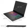 HP OMEN Transcend 14-fb1097ng žaidimų nešiojamasis kompiuteris 35,6 cm (14 inch) - klaviatūros išdėstymas gali būti vokiškas