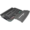 Aušinimo stovas CANYON CS-51 RGB, skirtas PS5 plonas juodas su dvigubu valdiklių įkrovimu
