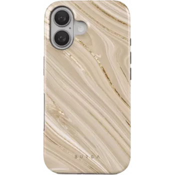 Apsauginis tvirtas dėklas Burga, skirtas iPhone 16 Plus su MagSafe — Full Glam dizainas