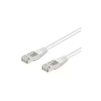 Wentronic Goobay CAT 5e komutacinis kabelis, F/UTP, baltas, 15 m - CCA vario mišinys (93493)