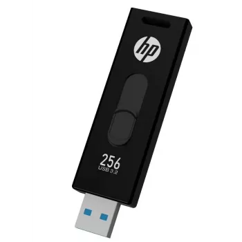 HP x911w USB atmintinė 256 GB USB Type-A 3.2 Gen 1 (3.1 Gen 1) Juoda