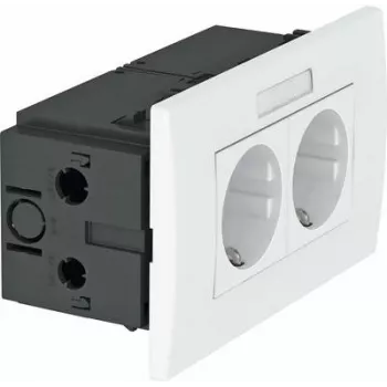 Socket Unit SDE-RW D0RT2B Module 45 2-way 84x140x59mm (6119429)