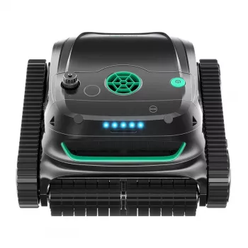 Wybot S2 Solar belaidis baseinų valymo robotas — Wybot S2 Solar baseinų valytuvas, belaidis veikimas