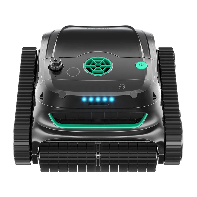 Wybot S2 Solar belaidis baseinų valymo robotas — Wybot S2 Solar baseinų valytuvas, belaidis veikimas