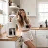 Kavos virimo aparatas „Pour-over“ „Elle EKCMP301WHEU“ 1,8 l baltas lašinamasis kavos aparatas