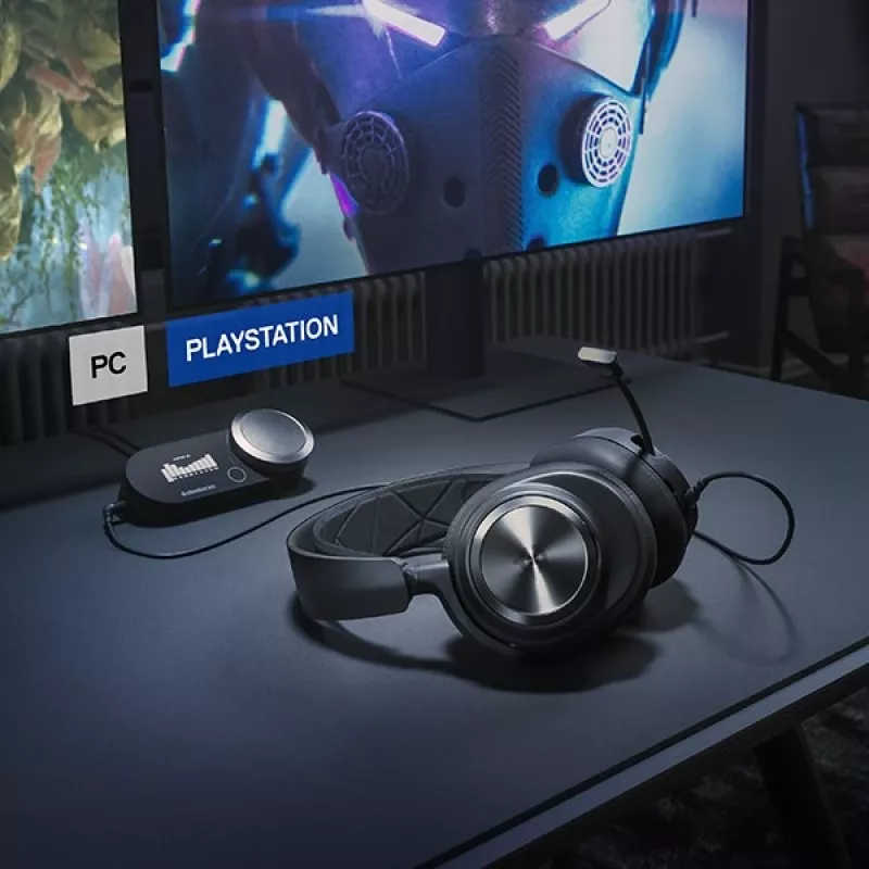 Steelseries Arctis Nova Pro Wireless ausinės galvos juosta Žaidimų Bluetooth juoda