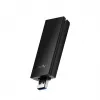 USB Type-A Wi‑Fi 6E adapter Cudy WU5400, dual‑band 2x2, 2402 Mbit/s, Juoda
