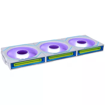 „Lian Li Uni Fan SL-INF WIRELESS 120“ viskas viename skysčio CPU aušintuvas, 120 mm, 2200 RPM, hidrodinaminis guolis, baltas