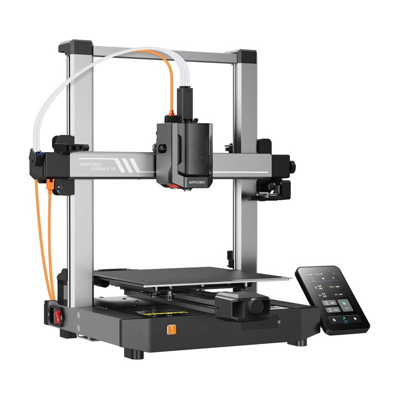3D spausdintuvas AnyCubic Kobra 3 V2 (K3V2-IP-O) — spausdinimo tūris 235×235×250 mm