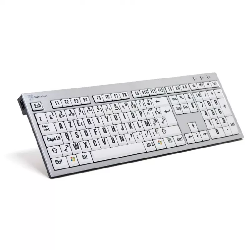 Logickeyboard VZ-230242 balta