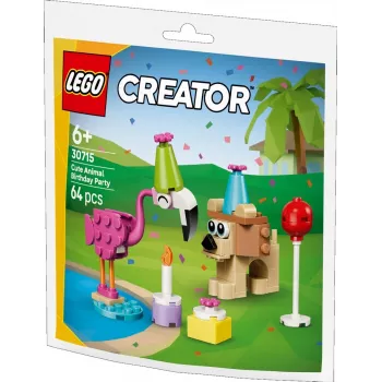 Creator Blocks 30715 Mielas gyvūnų gimtadienio vakarėlis