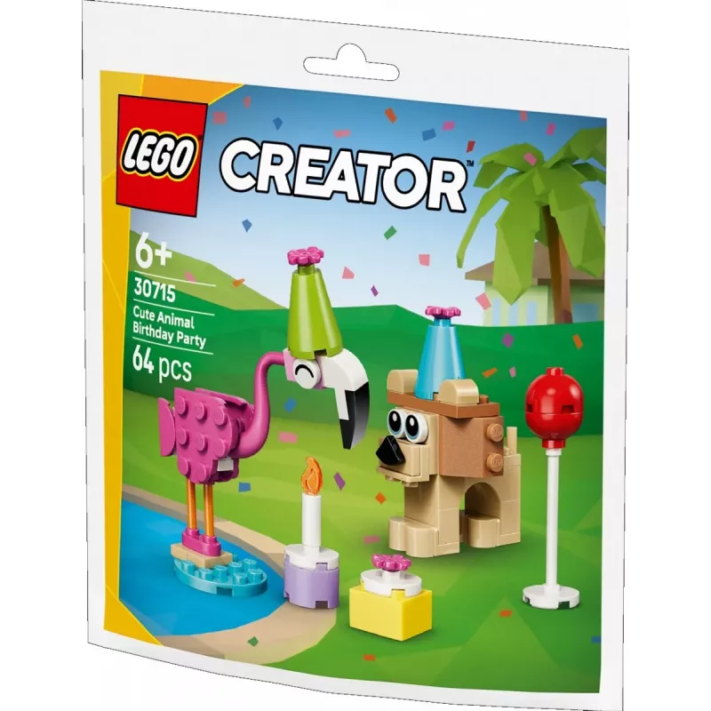 Creator Blocks 30715 Mielas gyvūnų gimtadienio vakarėlis