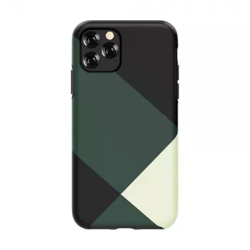 Apsauginis telefono dėklas Devia, skirtas iPhone 11 Pro Max — žalias, paprasto stiliaus
