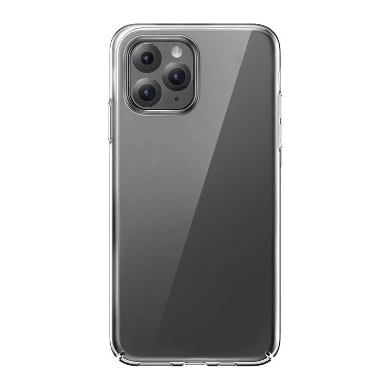 Case Baseus Crystal Series iPhone 11 pro max (skaidrus) + grūdintas stiklas + valymo rinkinys