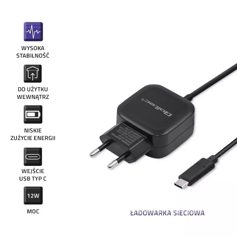 Qoltec 50190 Mobiliojo įrenginio įkroviklis. Mobilusis telefonas. Planšetė. Telefonas. Universalus