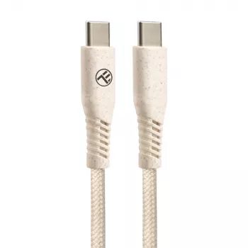 USB Type-C į Type-C duomenų kabelis Tellur TLL155441, 1 m, 3 A, maitinimo tiekimas 60 W