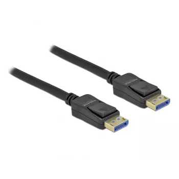 Delock - DisplayPort laidas - DisplayPort (kišt.) į DisplayPort (kišt.) - DisplayPort 2,0 - 2,0 m - palaiko 10K 60 Hz (10 240 x 4320) - juodas (80262)