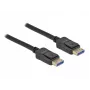 Delock - DisplayPort laidas - DisplayPort (kišt.) į DisplayPort (kišt.) - DisplayPort 2,0 - 2,0 m - palaiko 10K 60 Hz (10 240 x 4320) - juodas (80262)