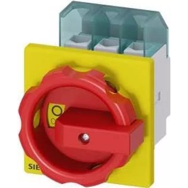 Siemens 3LD2103-0TK53 - 3P - Raudona - Geltona - 690 V - 6000 V - CSA - UL - VDE - EAC - CE - LRS - 50 - 60 Hz