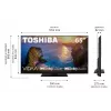 Televizorius Toshiba 65UV3463DG 65 colių 4K Ultra HD DLED 3840 x 2160