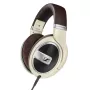 Ausinės Sennheiser HD 599 — laidinės aplink ausis, 50 Ω, 12–38500 Hz, 1,2 m laidas, dramblio kaulo spalvos
