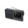 Nešiojamasis radijas muse M-117 DB — DAB/DAB+/FM, 3 W RMS, 2,8 colio TFT, išorinė antena, 3,5 mm lizdas, 0,3 kg, juodas