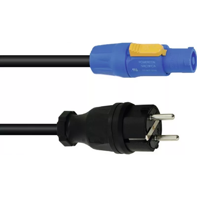 Maitinimo laidas PSSO PowerCon 30235035, 3x2,5 mm² H07RN-F, 5 m