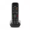 Gigaset E720 Analoginis/DECT telefonas su skambučio numerio atpažinimu Juodas