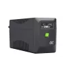UPS Line-Interactive Green Cell 6,5 kVA, 360 W, 2 kintamosios srovės lizdai, 12 V 7 Ah VRLA, USB, bokštinis, juodas
