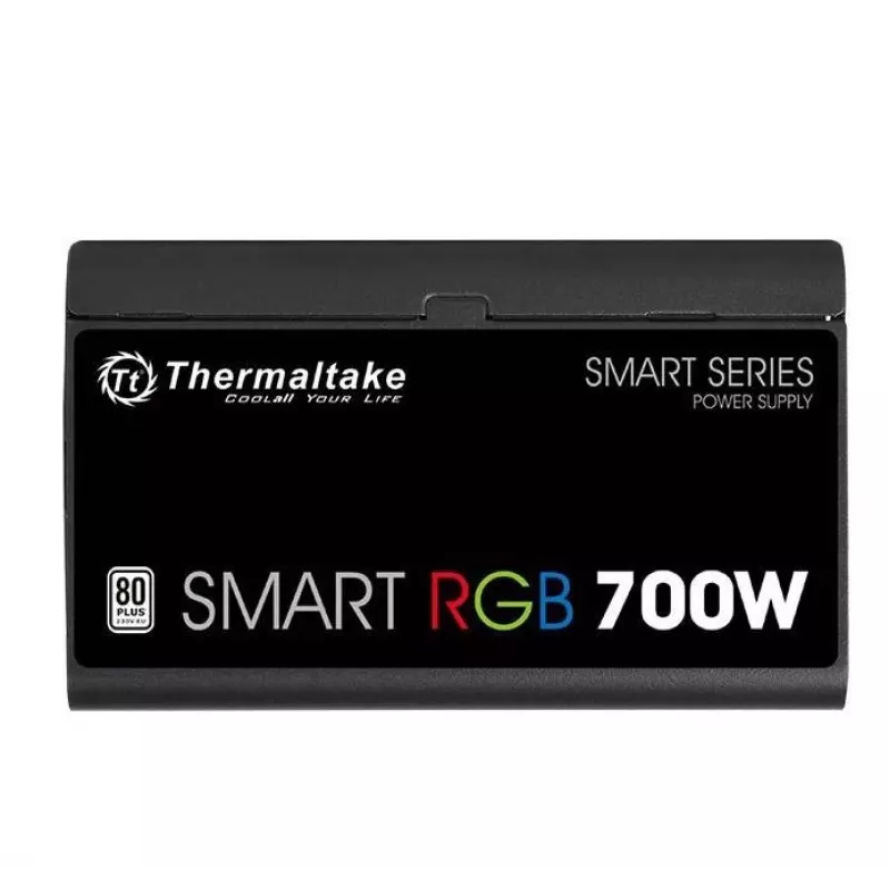Maitinimo blokas Smart 700W RGB, 80PLUS, 230V EU, 2xPEG, 120mm, vienos šakos