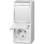 Busch Jaeger 20-02 EWN-54 lizdas CEE 7/3 baltas (2084-0-0714)