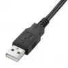 Ausinės MEDIA-TECH MT3573 laidinės binauralinės sulankstomos su strėliniu mikrofonu, 1,9 m kabeliu, USB, juodos