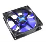 Kompiuterio korpuso ventiliatorius NoiseBlocker JuodaSilentFan XE1 92 mm, 1500 RPM, 17 dB, 50 m³/h, 4 V, juodas