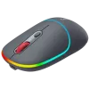 Canyon MW-22 2in1 RGB belaidė pelė - pilka - Bluetooth/RF - 1.600 dpi - įkraunama