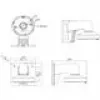 Hikvision Digital Technology DS-1272ZJ-110 saugos kameros priedas, laikiklis