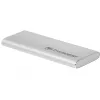 Transcend ESD240C - SSD - 480 GB - išorinis (nešiojamas) - M.2 - USB 3.1 Gen 2 (USB-C jungtis) - sidabrinis