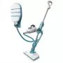 Garų šluota Juoda & Decker FSMH1351SM-QS — 1300W, 0,5L bakelis, 6m laidas, 9-in-1 kietoms grindims