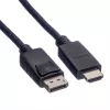 ROLINE DisplayPort laidas DP - HDTV, ST/ST, juodas, 1,5 m (11.04.5779)