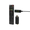 DVB-T2 imtuvas BLOW 7000FHD MINI H.265 — kompaktiškas antžeminės televizijos priedėlis, HDMI, USB, S/PDIF, garso L/R, teletekstas