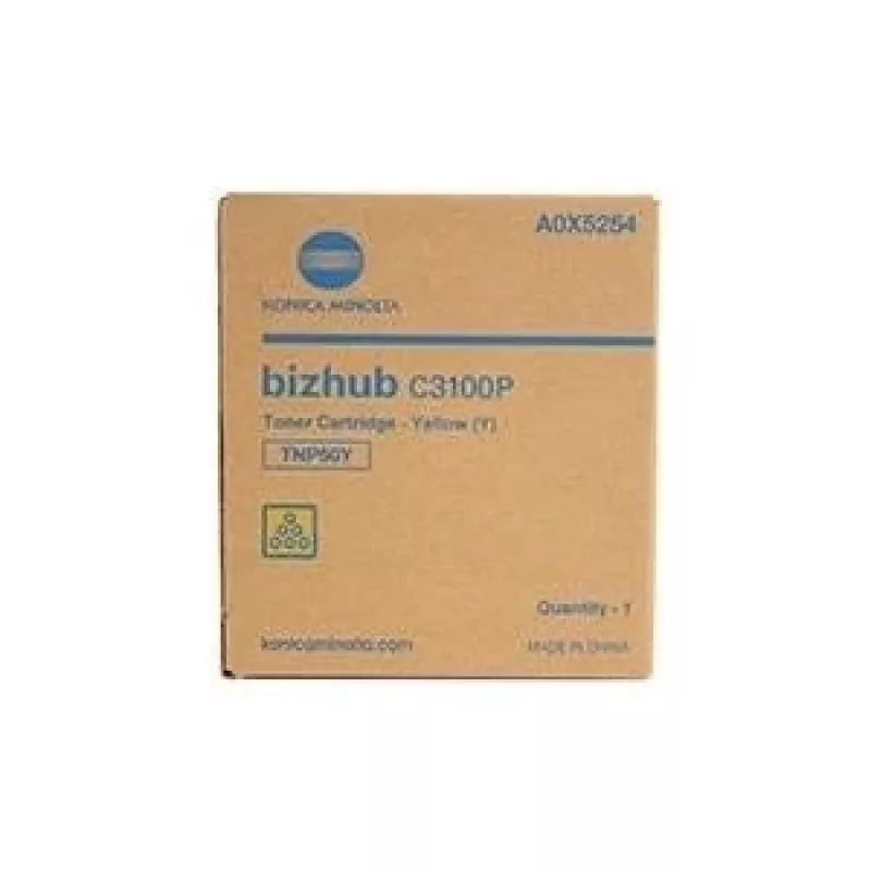 Konica Minolta TNP-50Y - geltona - talpa: 5 000 puslapių (A0X5254)