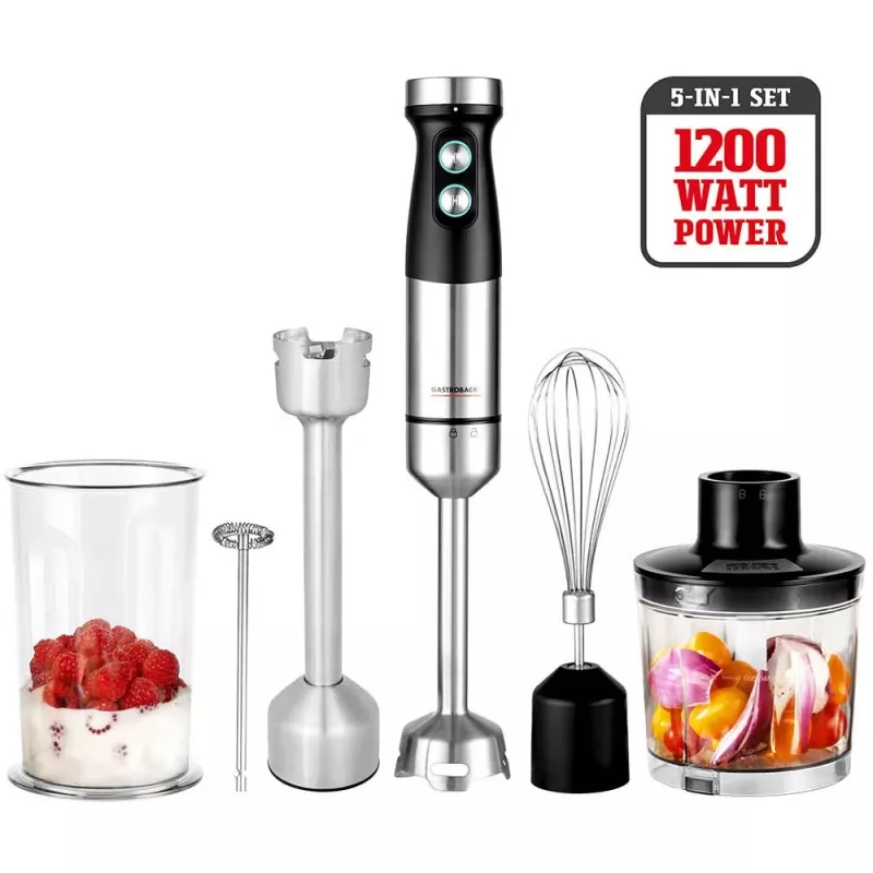 Panardinamasis trintuvas Gastroback Design Power Hand Blender Set 5-in-1