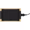 Elektrinė kepsninė CECOTEC Tasty&Grill 2000 Bamboo Juoda — modelis 3058, kompaktiška stalviršinė kepsninė
