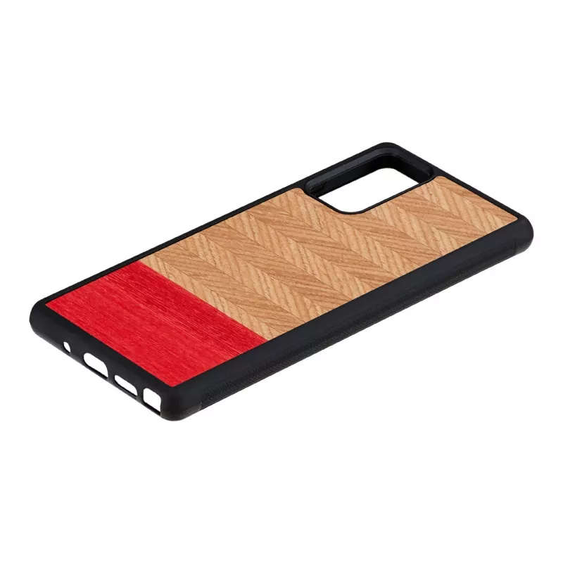 man and wood telefono dėklas Galaxy Note 20 Herringbone Azalea Juoda