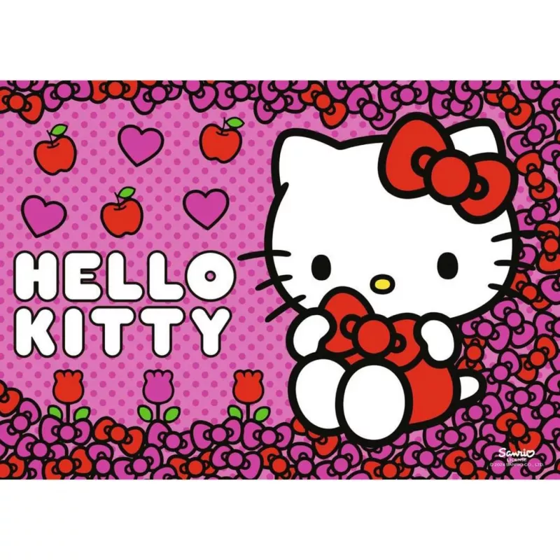 Dėlionė Ravensburger Hello Kitty 1000 dalių – Ravensburger 1000 dalių Hello Kitty dėlionė
