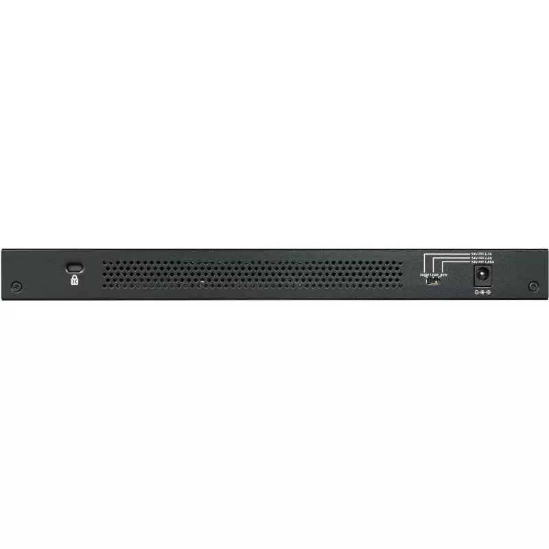 NETGEAR GS316PP Nevaldomas Gigabit Ethernet (10/100/1000) Maitinimas per Ethernet (PoE) Juoda