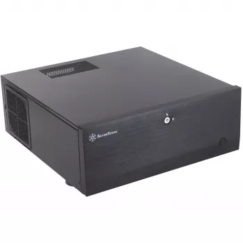Kompiuterio korpusas SidabrinėStone Grandia GD07 - tower - SSI, juodas